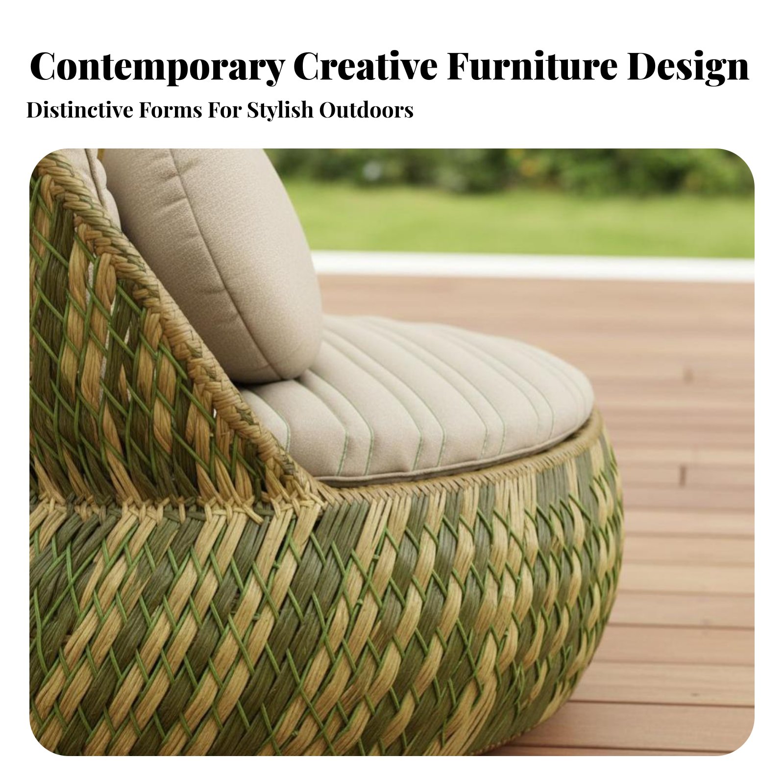 4 Pieces Round Sectionable Day - Outdoor Furniture One Piece avaliação e preço