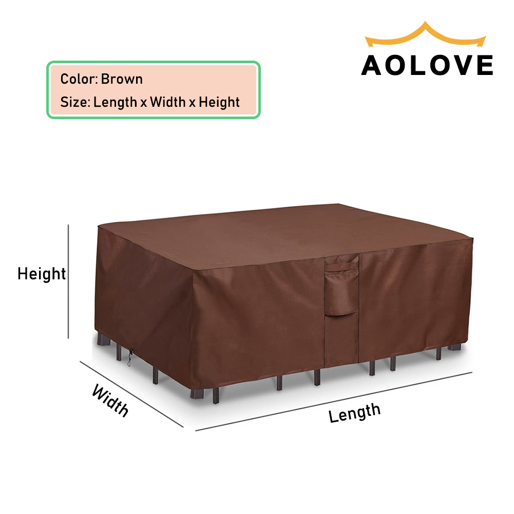 Brown 420D HEAVY DUTY Outdoor  - Outdoor Furniture Heavy Duty avaliação e preço