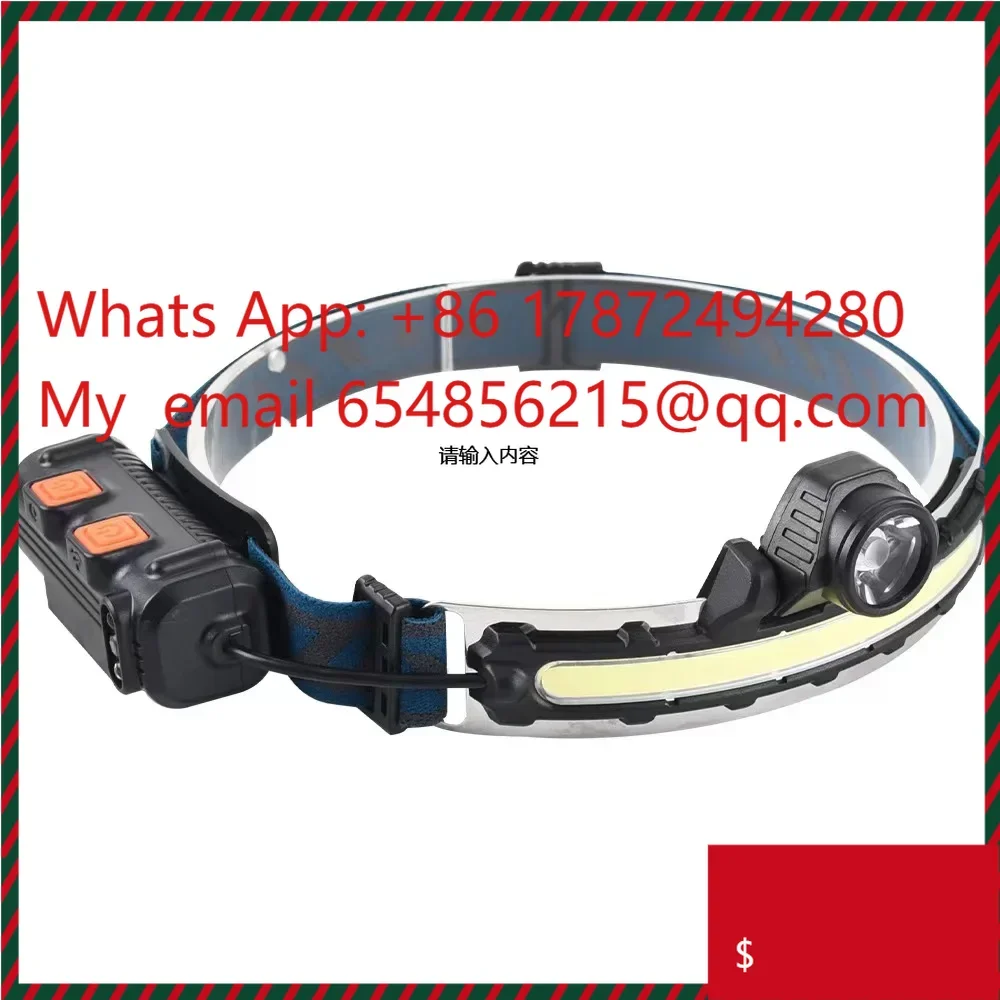 Smart Sensor COB LED Headlight - Outdoor Furniture Types avaliação e preço