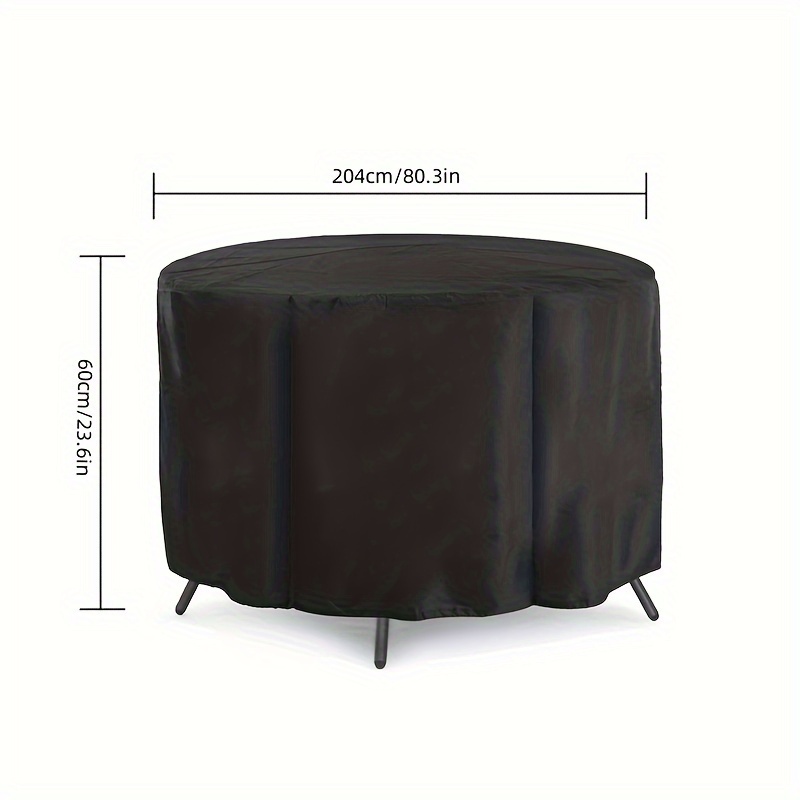 Multi Size Round Patio Furnitu - Outdoor Furniture Covers avaliação e preço