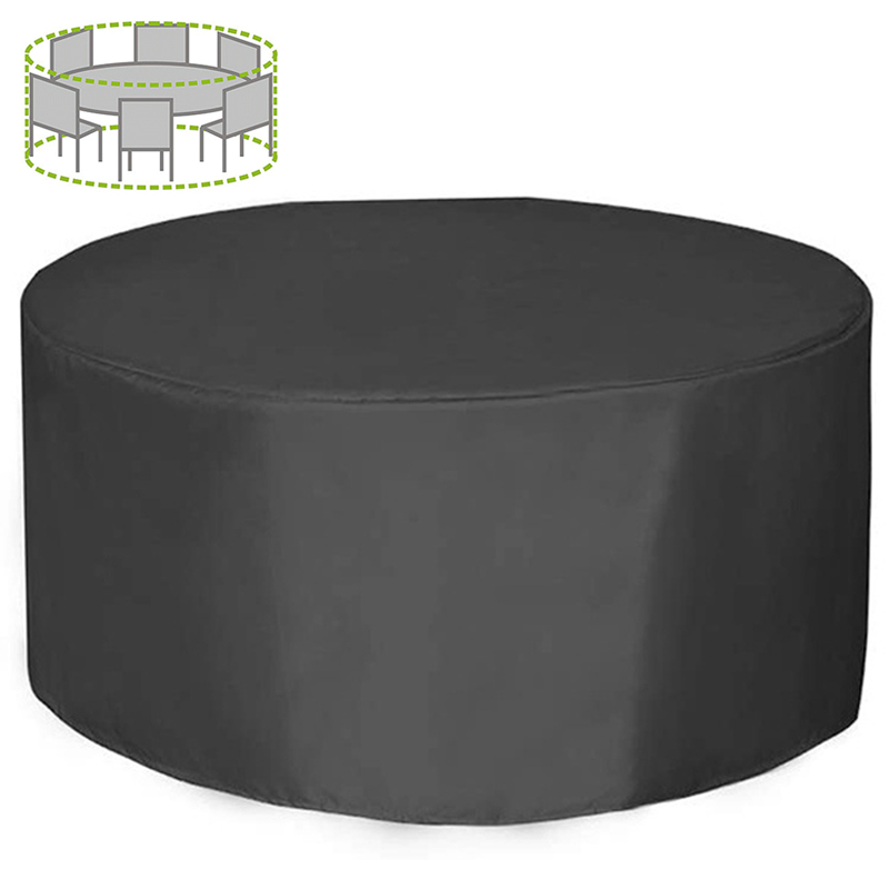 12 Sizes Round Furniture Cover - Outdoor Furniture Heavy Duty avaliação e preço