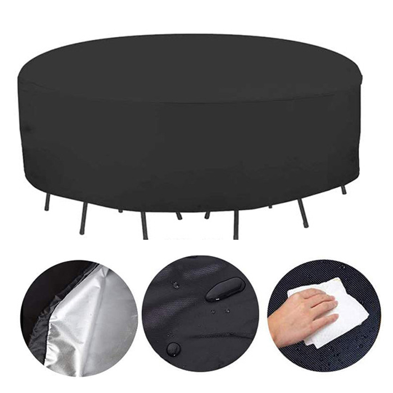 12 Sizes Round Furniture Cover - Outdoor Furniture Heavy Duty avaliação e preço