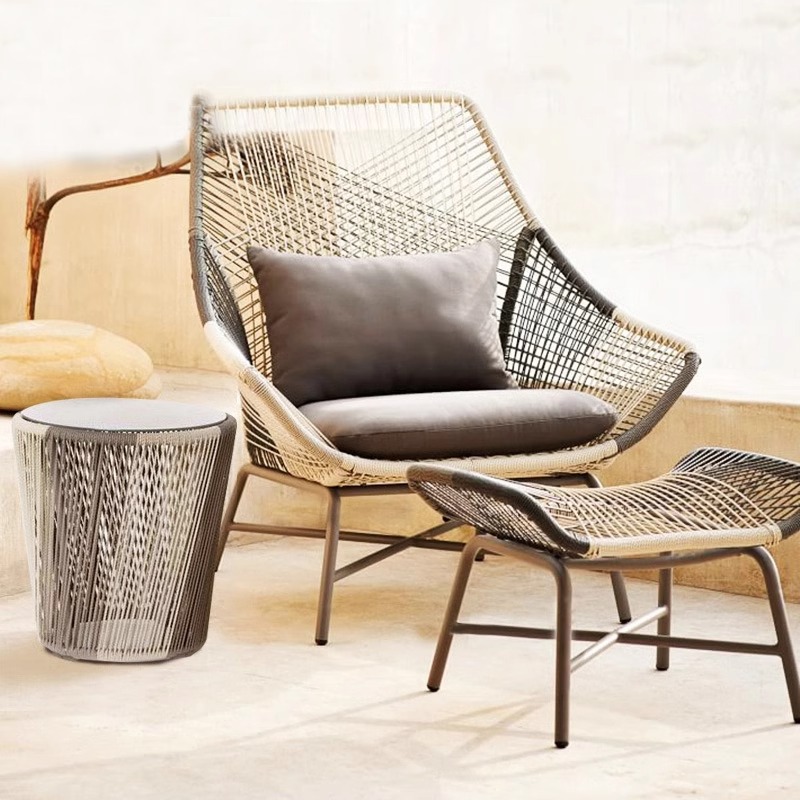 Nordic modern outdoor three-pi - Outdoor Furniture One Piece avaliação e preço