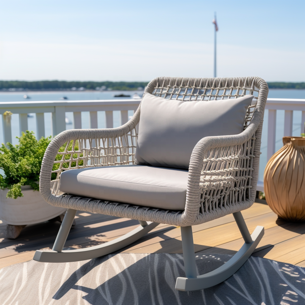 Hot Selling Cafe Style Rattan  - Outdoor Furniture Types avaliação e preço