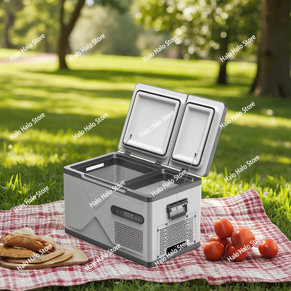 50L Dual Zone Truck Fridge 12V - Outdoor Furniture Zone avaliação e preço