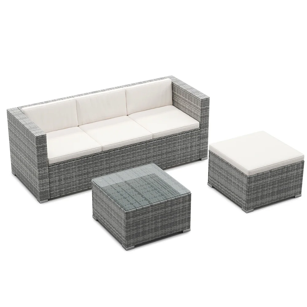Garden Leisure Steel Rattan So - Outdoor Furniture Types avaliação e preço