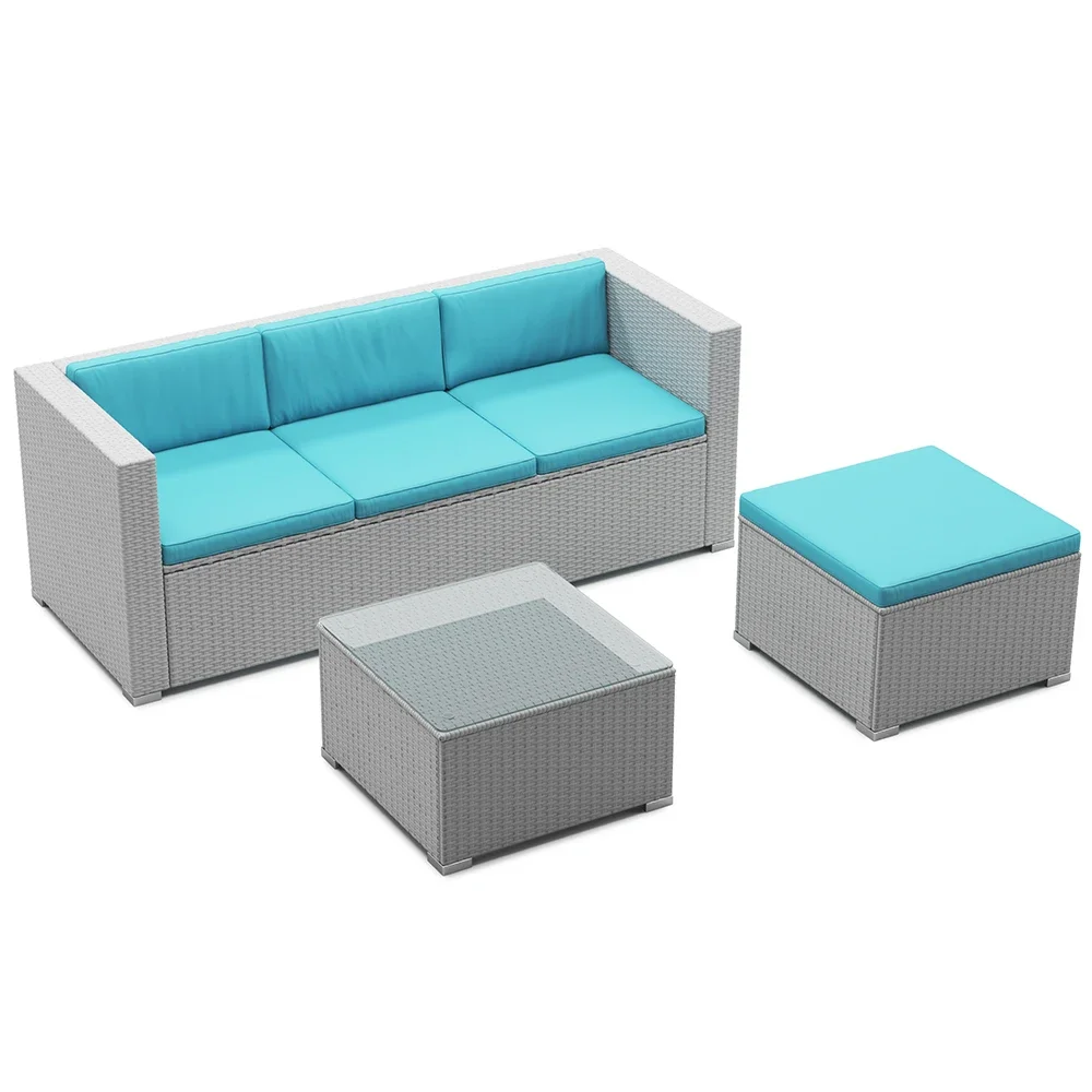 Garden Leisure Steel Rattan So - Outdoor Furniture Types avaliação e preço