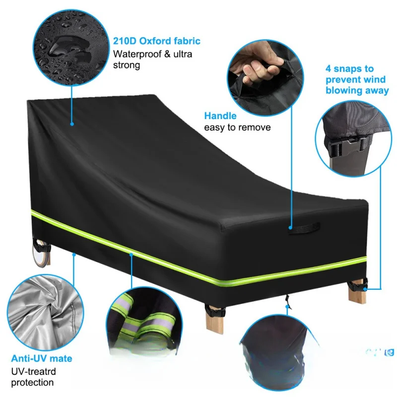1PC 420D Oxford Patio Bench Co - Outdoor Furniture Covers avaliação e preço