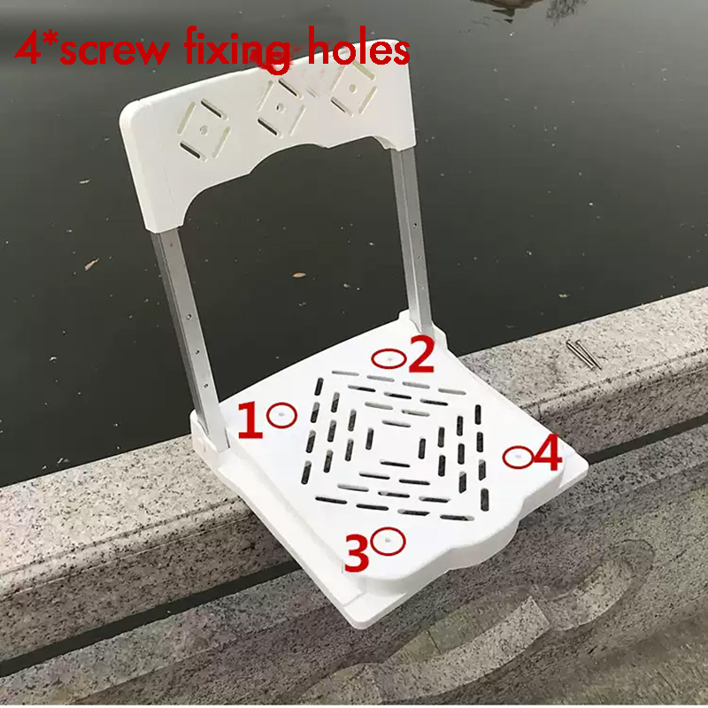Foldable Fishing Box with Back - Outdoor Furniture Set avaliação e preço