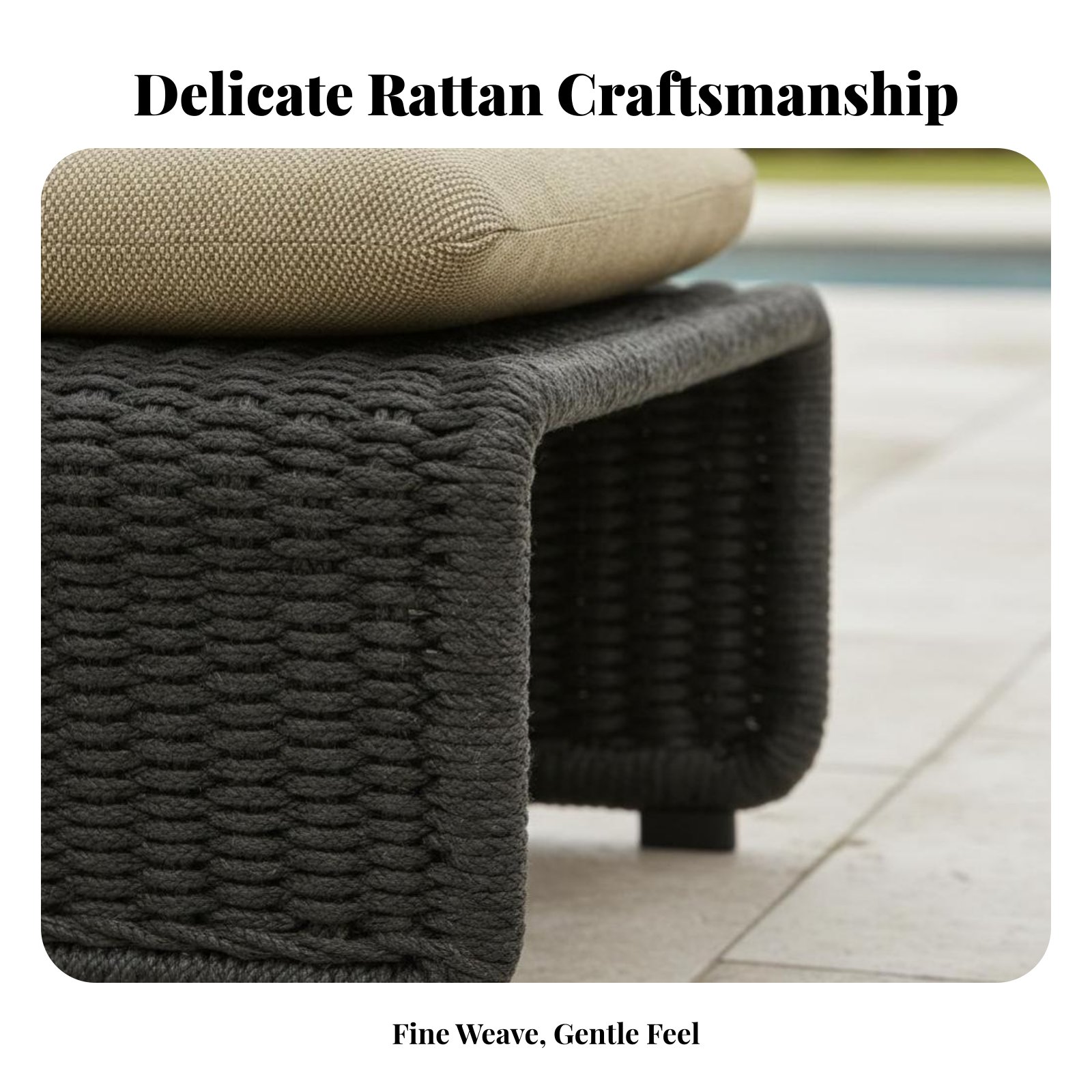 4 Pieces 4-Piece Rope Weave So - Outdoor Furniture One Piece avaliação e preço