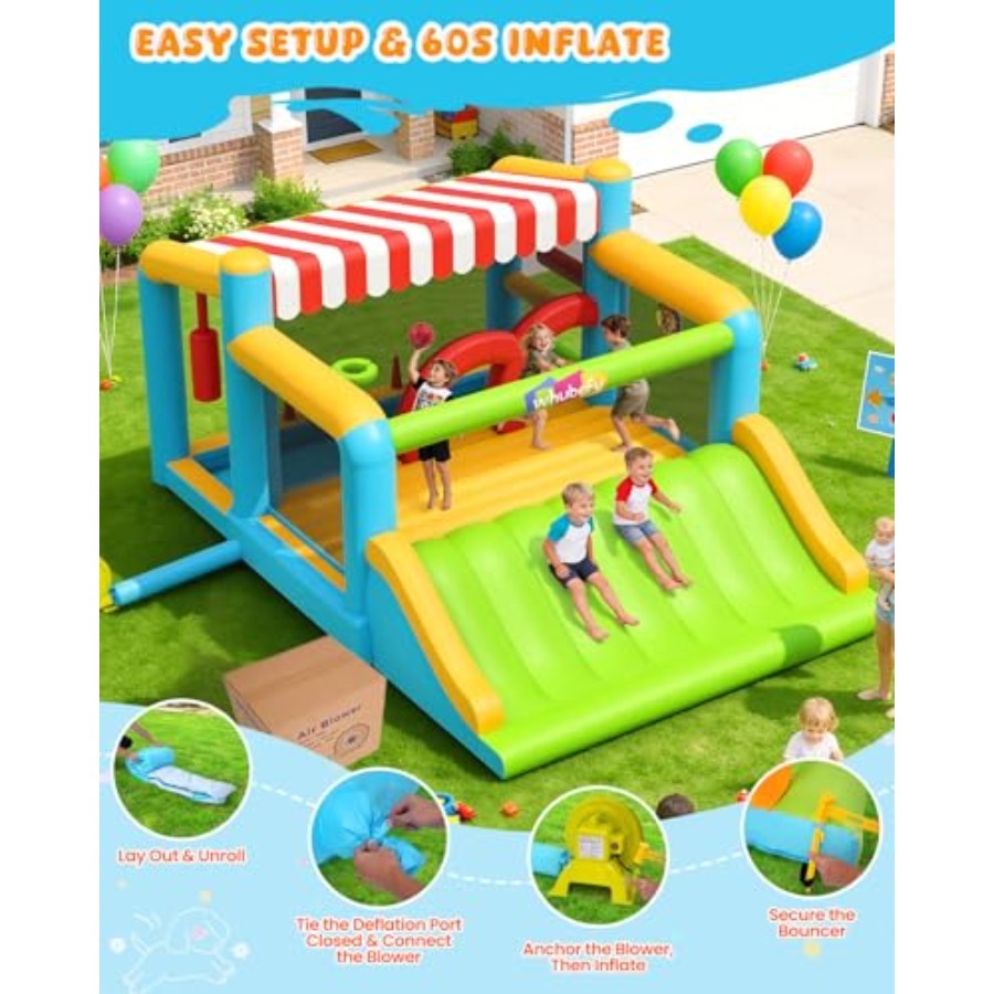 Extra Large Bounce House for B - Outdoor Furniture Zone avaliação e preço