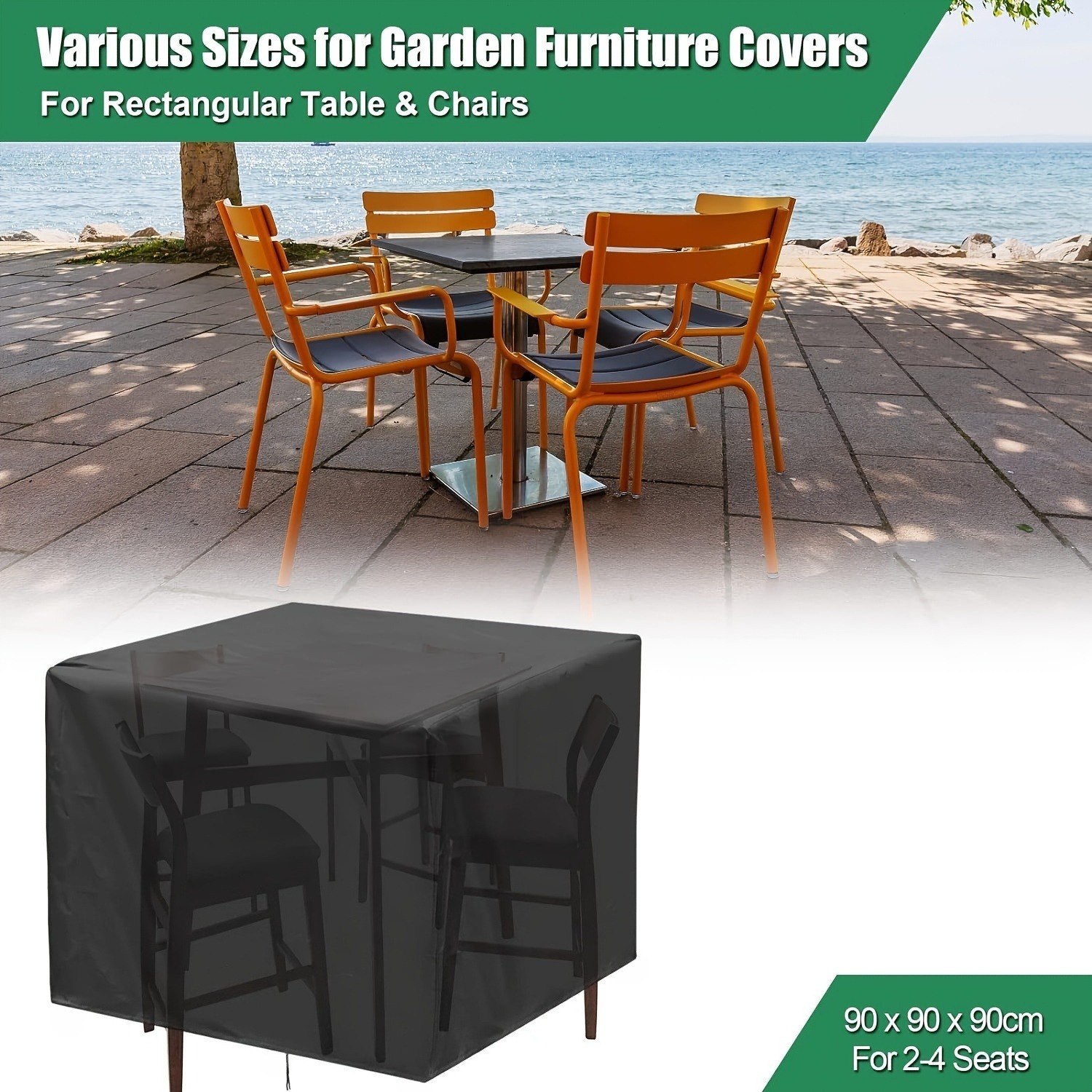 Heavy-Duty 210D Outdoor Garden - Outdoor Furniture Covers avaliação e preço