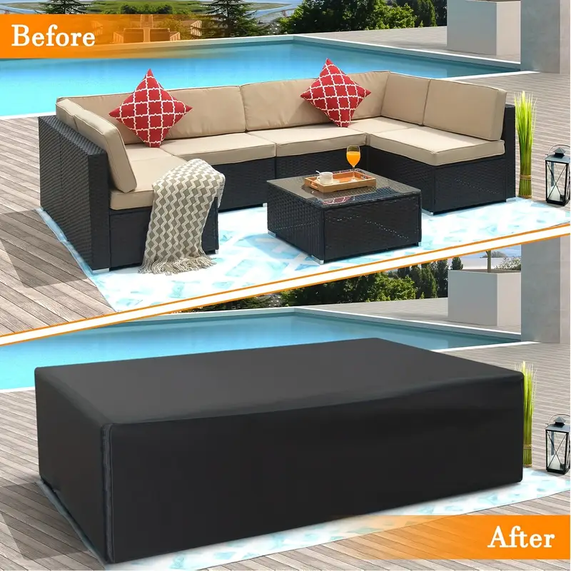 (102-137inch Length) size Outd - Outdoor Furniture Covers avaliação e preço