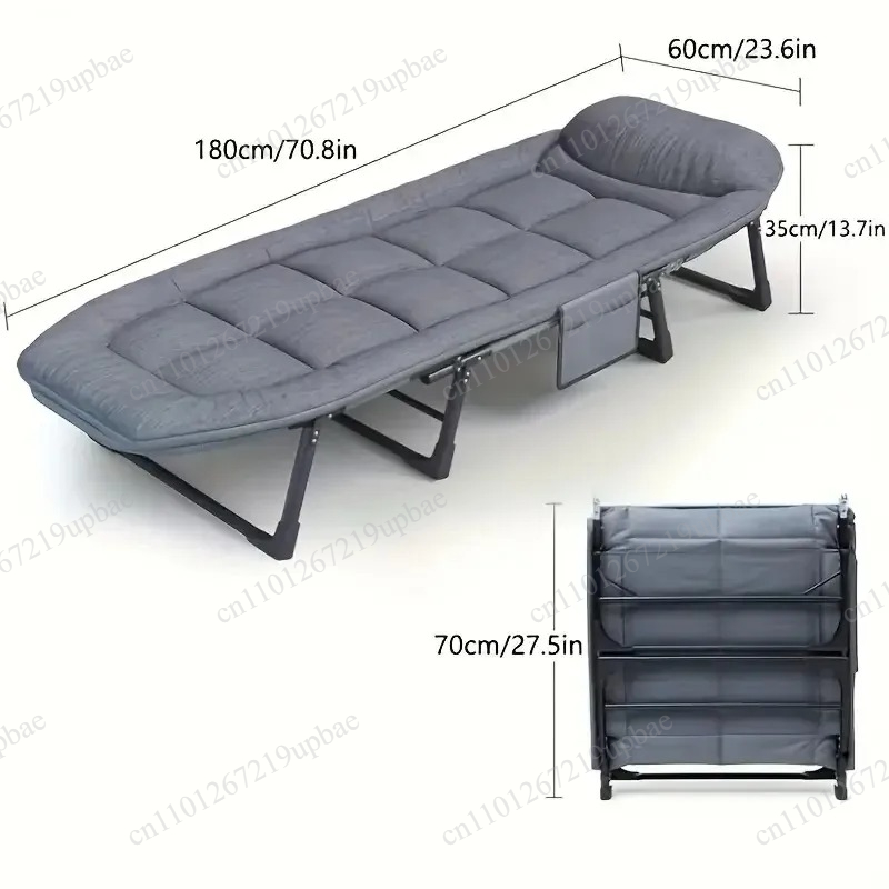 Portable Folding Sleeping Bed  - Outdoor Furniture Heavy Duty avaliação e preço