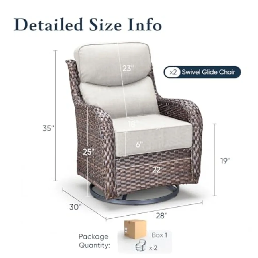 Outdoor swivel rocker patio ch - Outdoor Furniture Zone avaliação e preço
