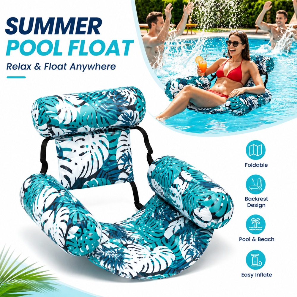 Heavy Duty Blow Up Pool Chair  - Outdoor Furniture Heavy Duty avaliação e preço