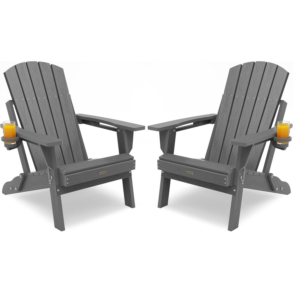 2-Pack Recycled Plastic Adiron - Outdoor Furniture Recycled Plastic avaliação e preço