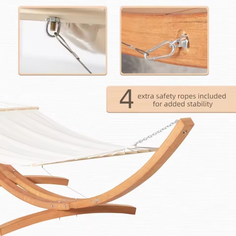 2026 Outdoor Hammock With Stan - Outdoor Furniture Heavy Duty avaliação e preço