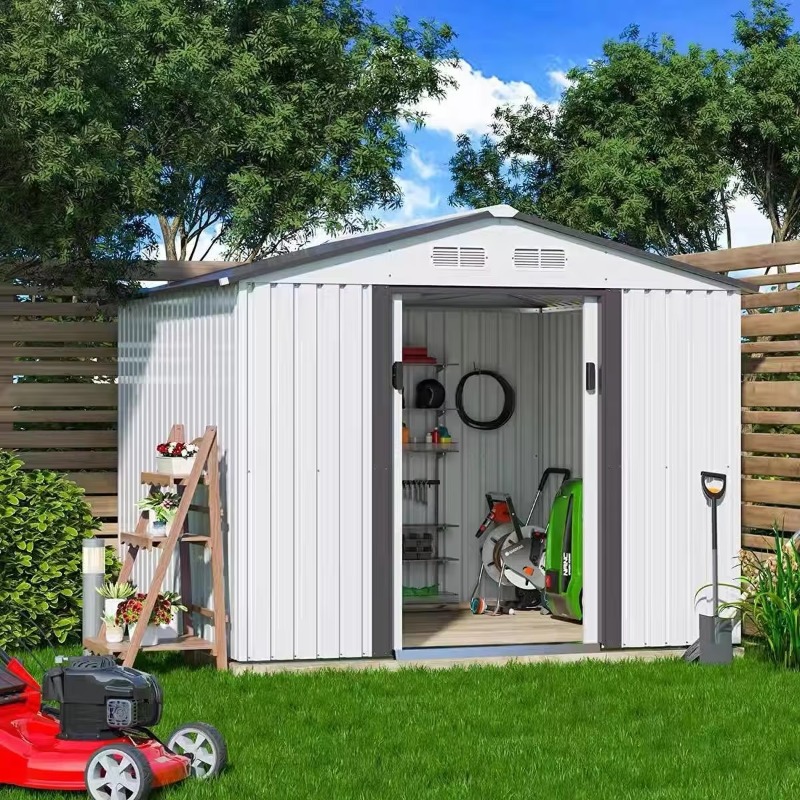 Outdoor Metal Garden Shed Wate - Outdoor Furniture Types avaliação e preço