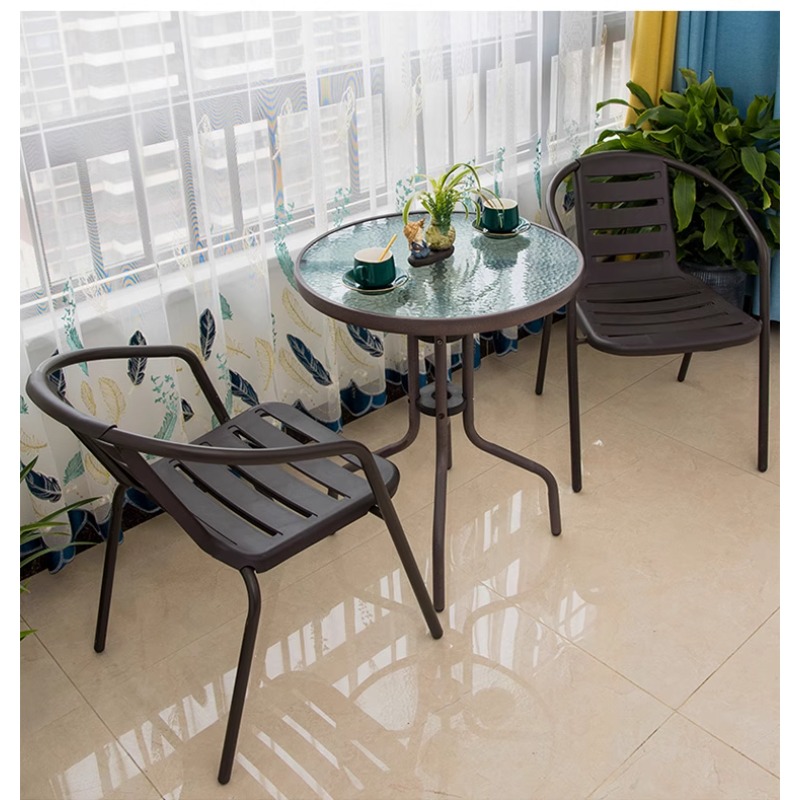 Outdoor balcony table and chai - Outdoor Furniture One Piece avaliação e preço