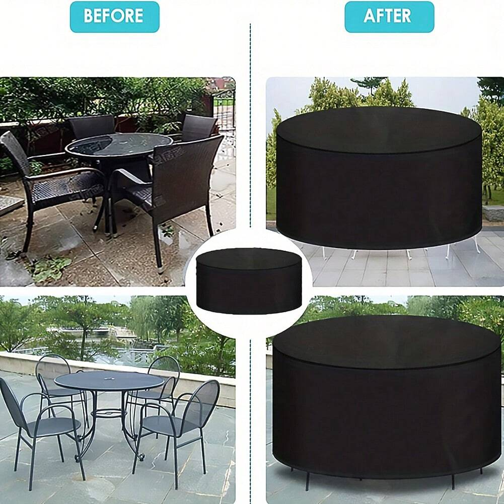 Waterproof Round Patio Furnitu - Outdoor Furniture Covers avaliação e preço