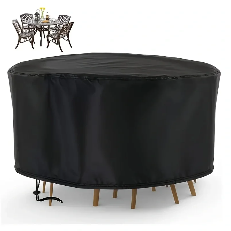 Waterproof Round Patio Furnitu - Outdoor Furniture Covers avaliação e preço