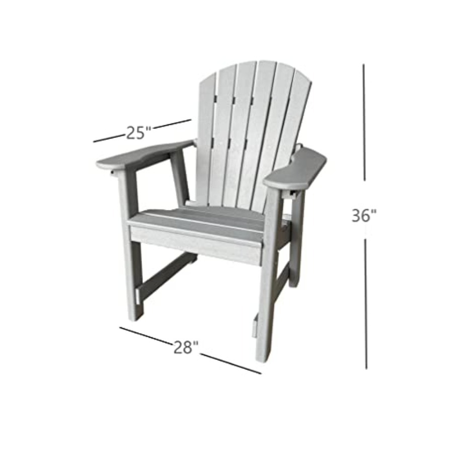 2 Chair Dining Table Set - Pol - Outdoor Furniture Recycled Plastic avaliação e preço