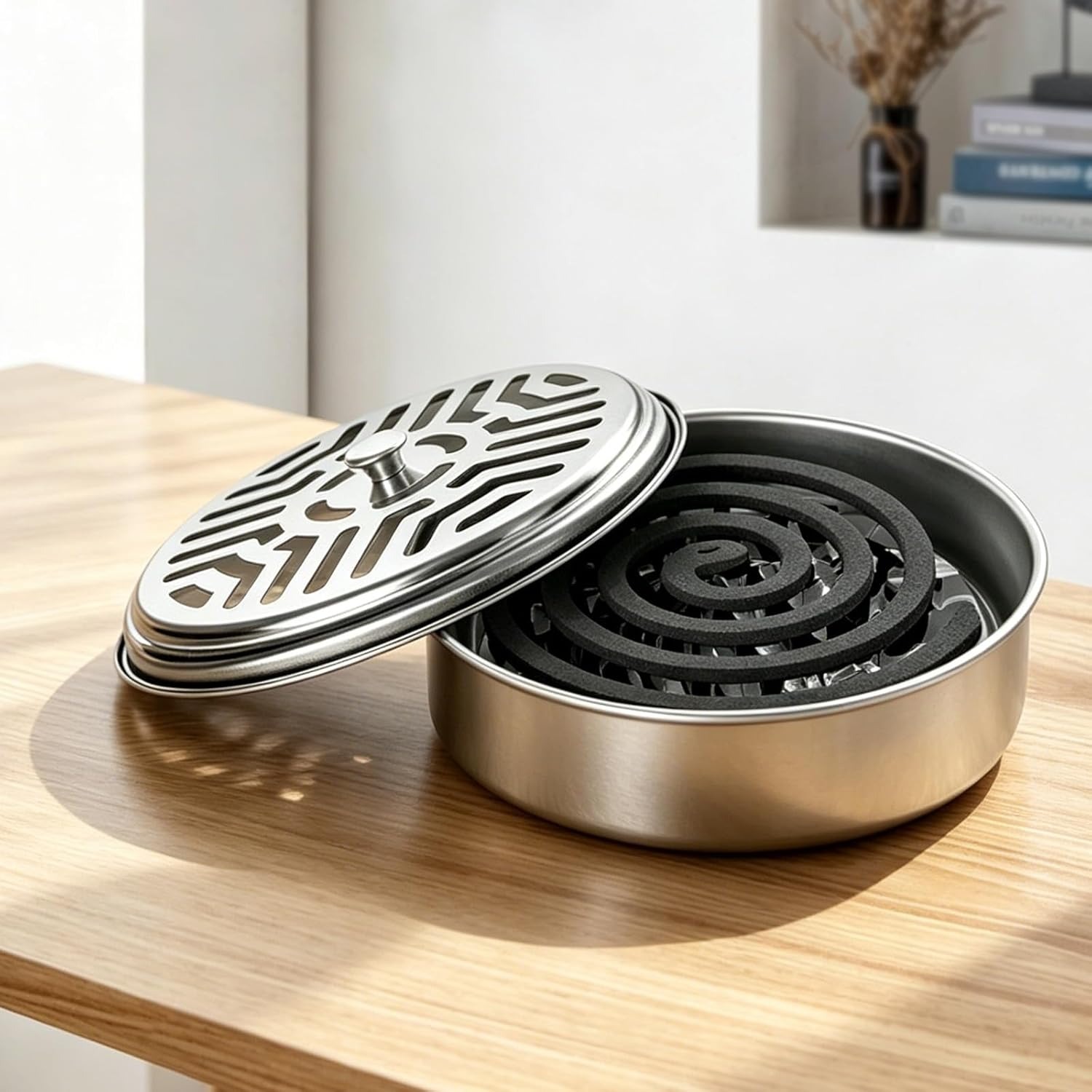 Stainless Steel Mosquito Coil  - Outdoor Furniture Hay avaliação e preço